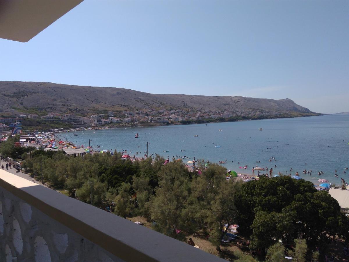 Villa Galeb Pag - At The Main Beach Pag Town Esterno foto